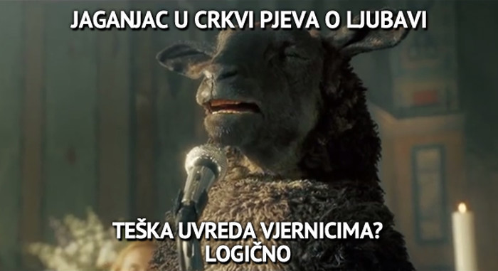 Skandal: Ovca Gregor zaboravio viknuti "Za dom spremni!"