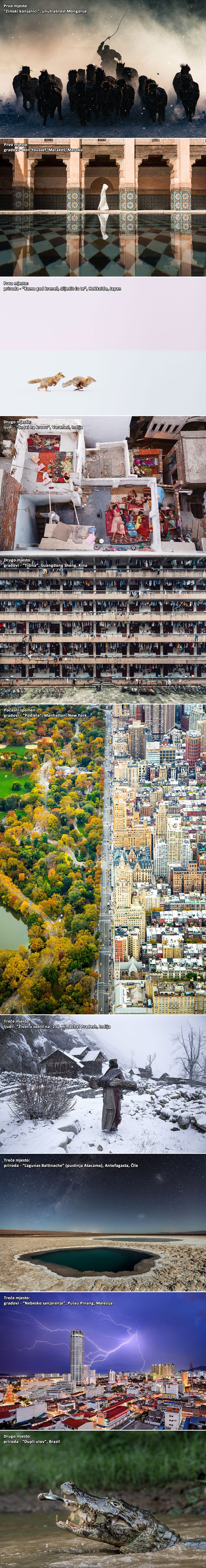 TOP 10 najljepših fotografija National Geographic Travel natjecanja