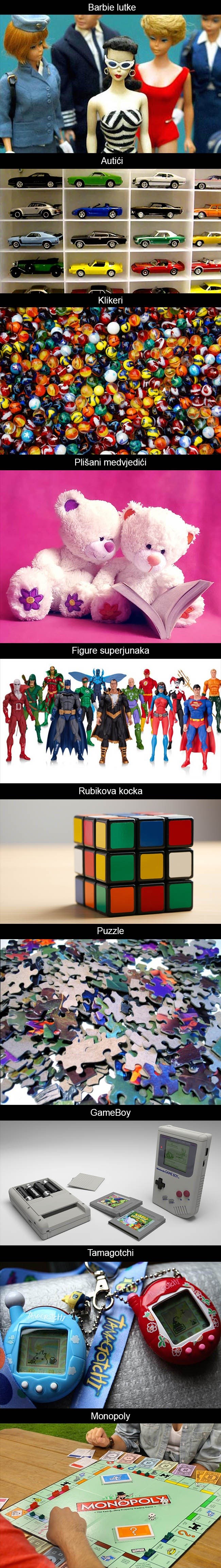 TOP 10 igračaka i igara s kojima djeca budućnosti možda nikada neće igrati