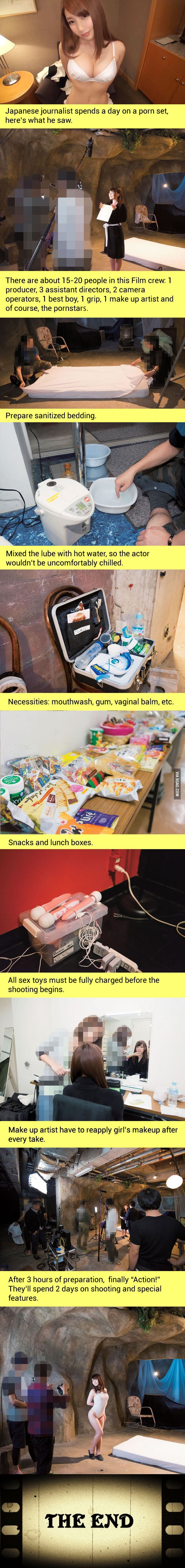 Jedan dan na setu snimanja japanskog pornića