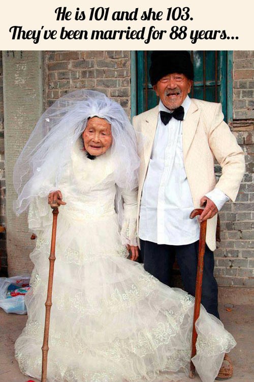 Djedica i bakica 88 godina u braku