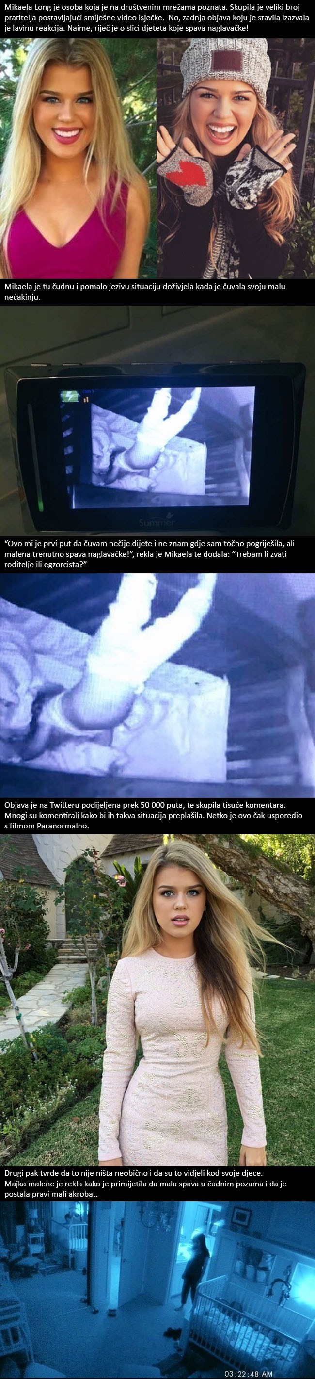 PARANORMALNO? Čuvala je svoju nećakinju i čudnom slikom izazvala lavinu reakcija