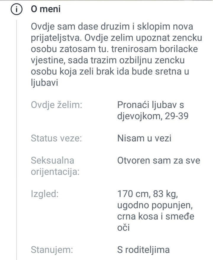 OGLAS: Traži se ozbiljna žencka za brak