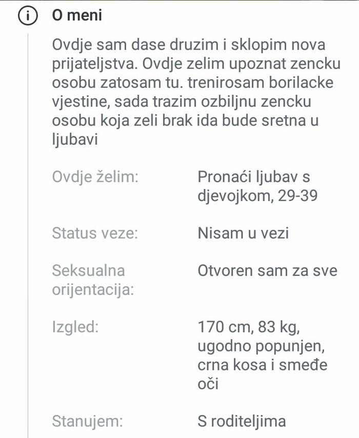 OGLAS: Traži se ozbiljna žencka za brak