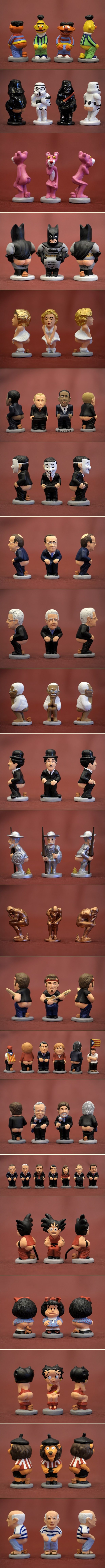 Od Muppeta i Dartha Vadera do Obame - hit gologuze figurice