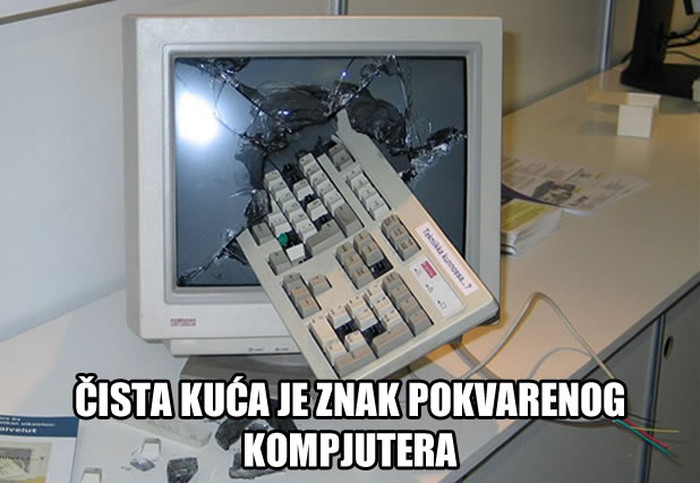 A tek kad internet krepa..