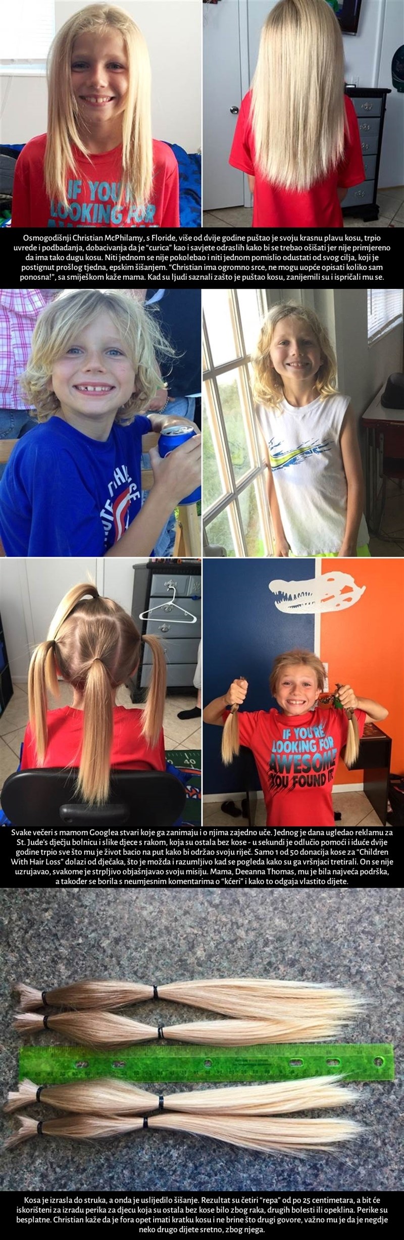 Dvije godine puštao kosu i trpio uvrede - kad se otkrilo zašto, ostali su bez teksta