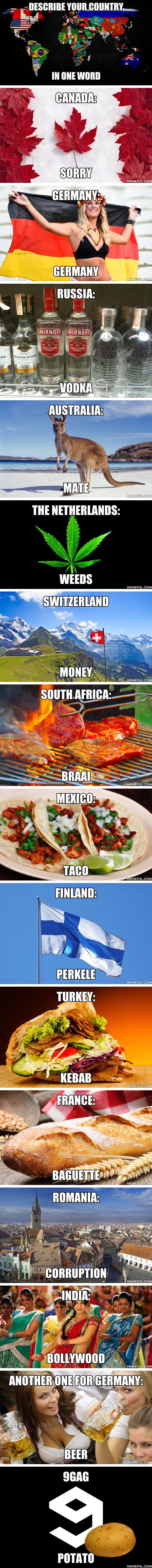 Jednom rječju opišite državu: Koja bi to bila za Hrvatsku?