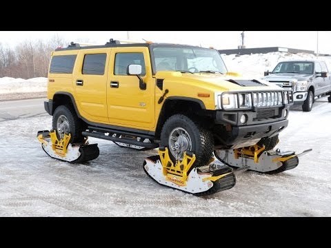 "Tenkovske" gusjenice za auto!