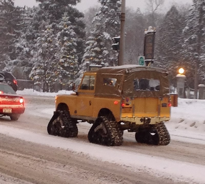 Ne računaj na zimsku službu, ugradi gusjenice
