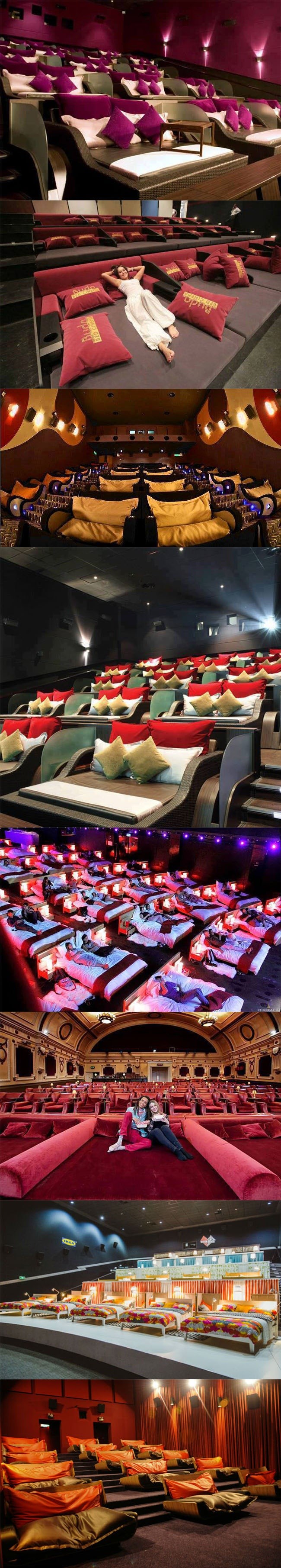 Što kažete na ove kino dvorane?