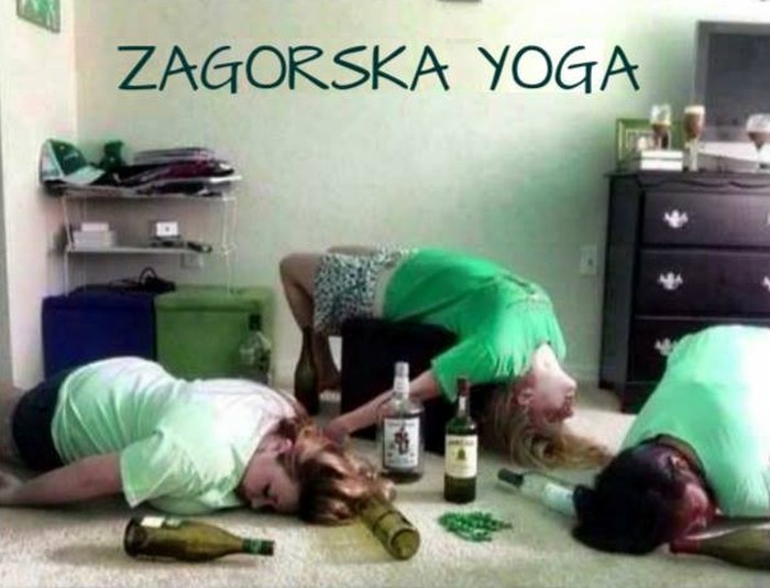 Kad Zagorci vježbaju jogu