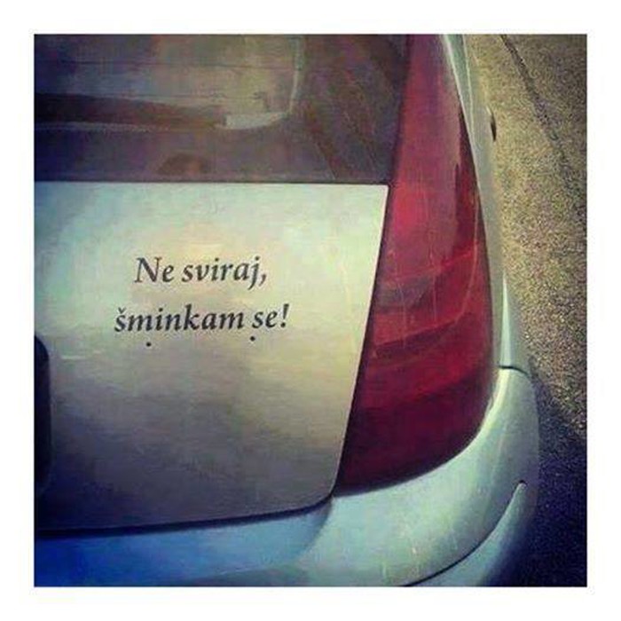 Najiskrenija žena u prometu