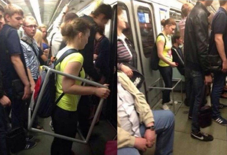 Dojadilo joj naguravanje i gnječenje po podzemnoj