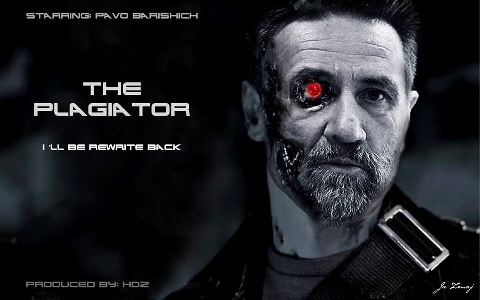 THE PLAGIATOR Kada su Ameri čuli da je moguće biti plagijator i ministar znansosti i obrazovanja, odlučili su napraviti film