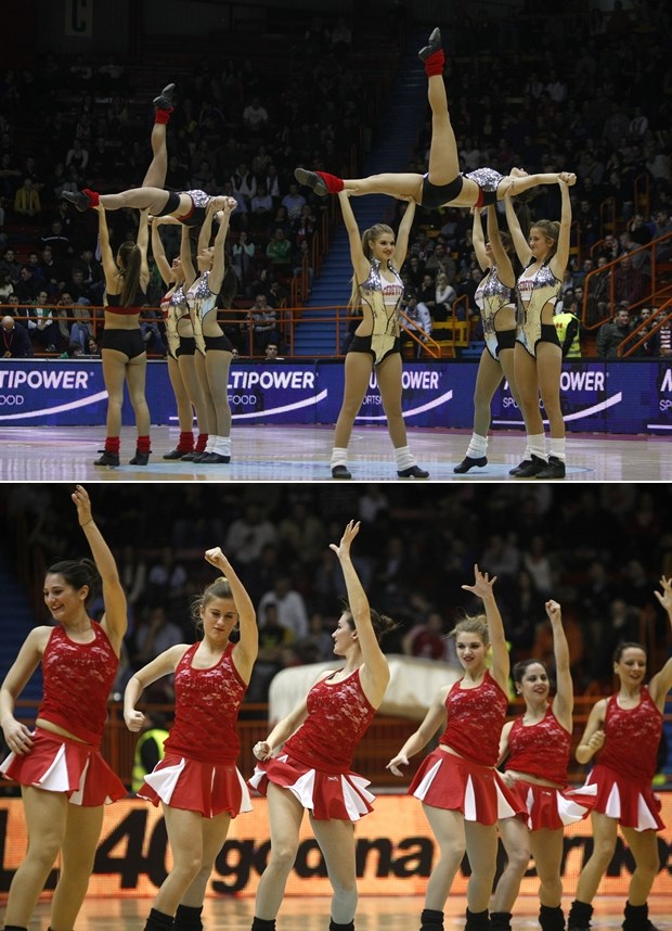 Sexy košarkaške navijačice opet u akciji