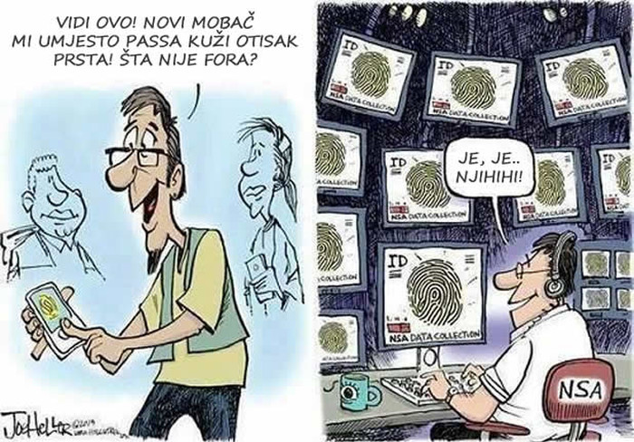Stvarno vjerujete mobitelu koji vam uzima otisak prsta?