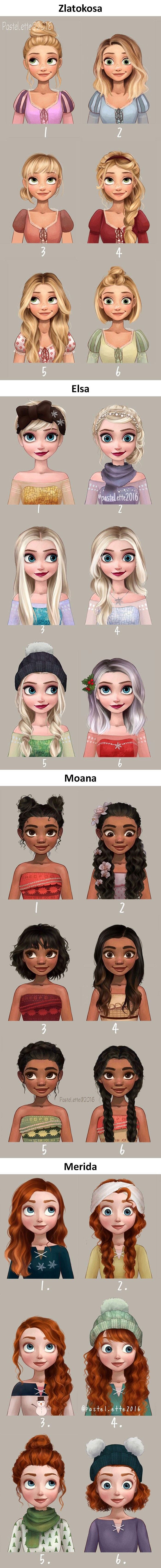 Disneyeve junakinje su posjetile frizerski salon, evo kako izgledaju s modernijim frizurama!