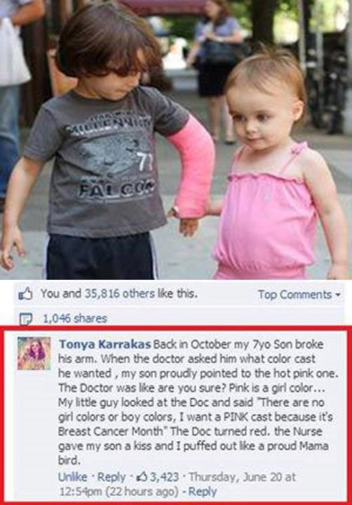 Rozo nije samo za curice: Mališan posramio doktora