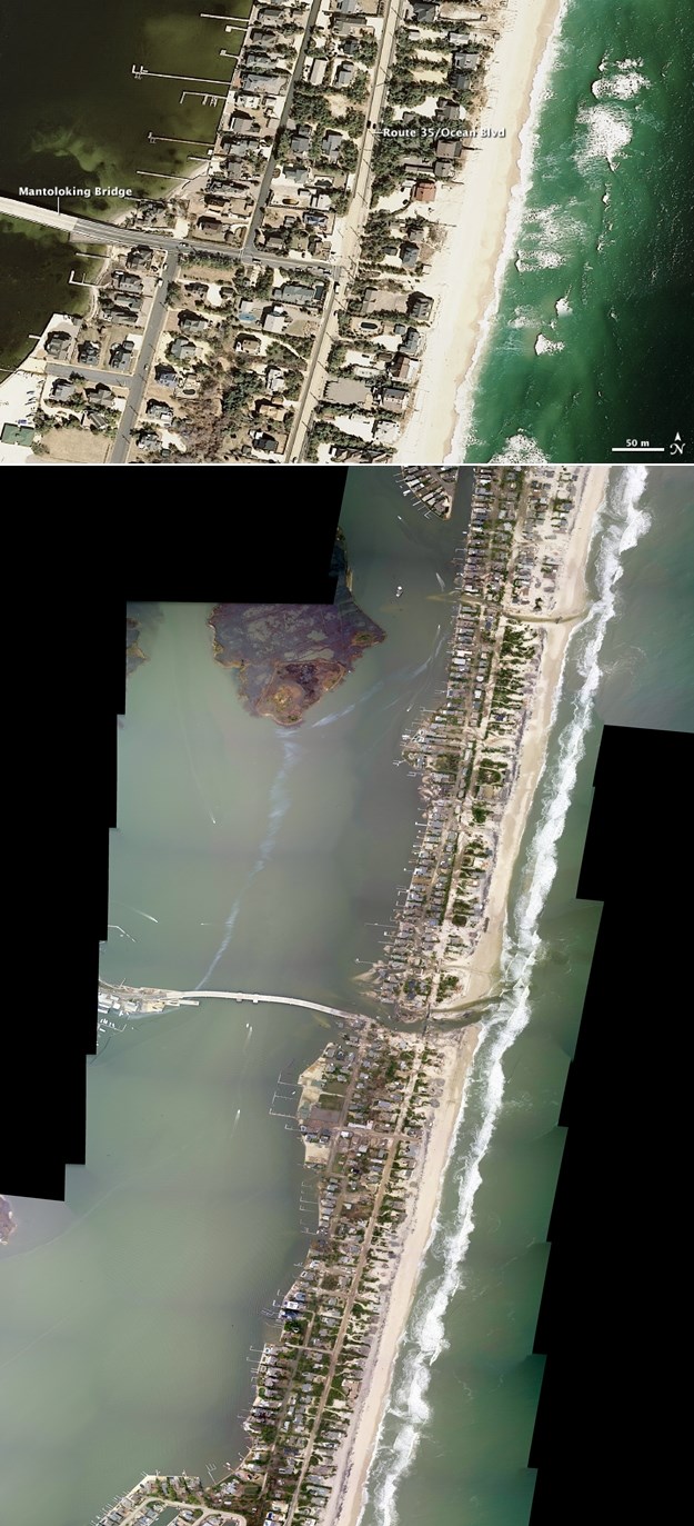 Uragan Sandy izbrisao dio istočne obale SAD-a s lica Zemlje