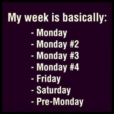 Klasični tjedan radnog čovjeka