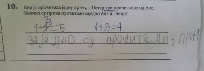 Zadatak koji je posvađao internet: Tko je u pravu - dijete ili učiteljica?