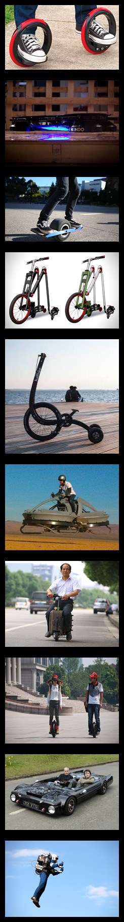 TOP 10 nevjerojatnih prijevoznih sredstava