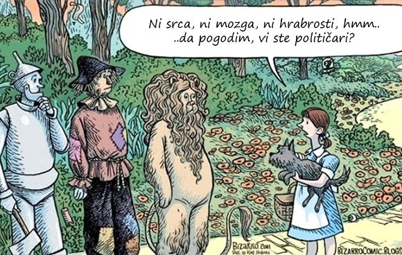 Još jedni izbori i jedino će nas Čarobnjak iz Oza moći spasiti