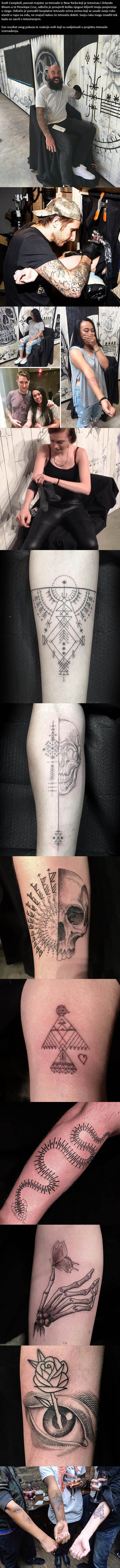 Poznati tattoo majstor im je ponudio potpuno besplatne tetovaže ako pristanu na OVO!