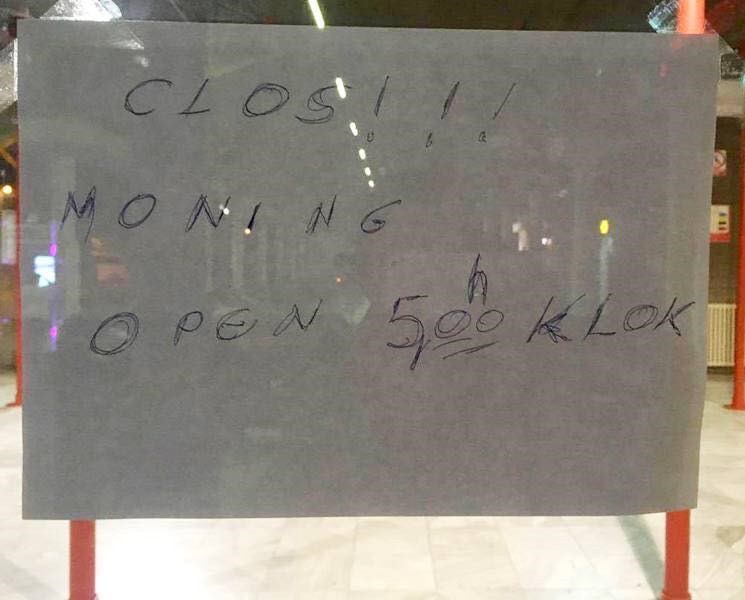 Turiste na zadarskom autobusnom kolodvoru dočekala strašno loša obavijest na "engleskom" jeziku