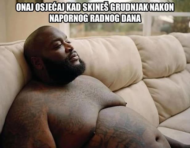 Samo žena zna koje je ovo olakšanje