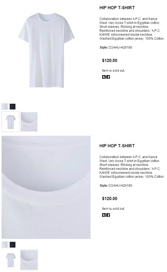 Kako zaraditi na naivcima: Kanye hip hop majica 690 kuna