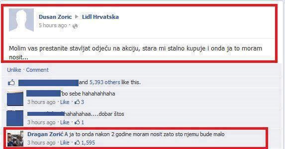 "Ne stavljajte odjeću na akciju, mama mi stalno kupuje"