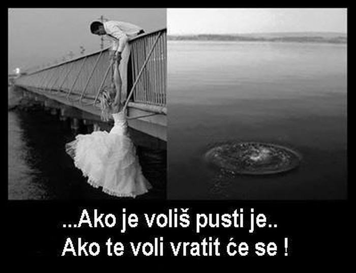 Ljubav treba znati pustiti?