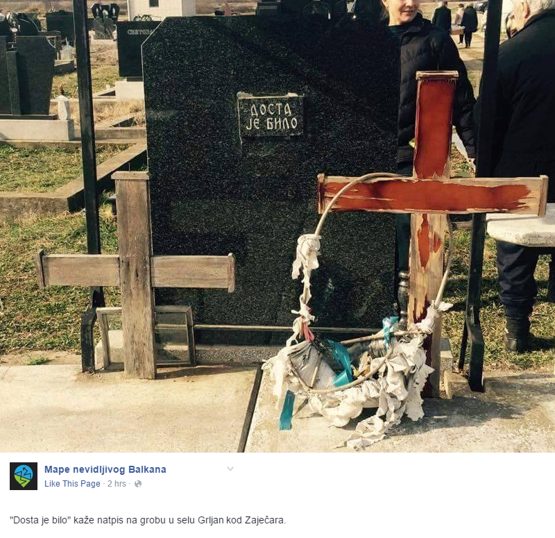 Jedini nadgrobni natpis koji ima smisla kad živiš na Balkanu