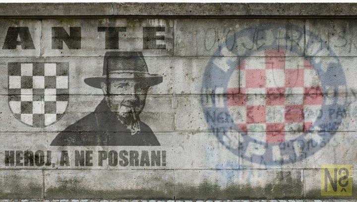 U Splitu niknuo novi grafit: Pokakani junak