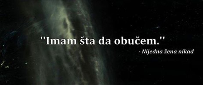 Rečenica koju žene ne mogu izgovoriti