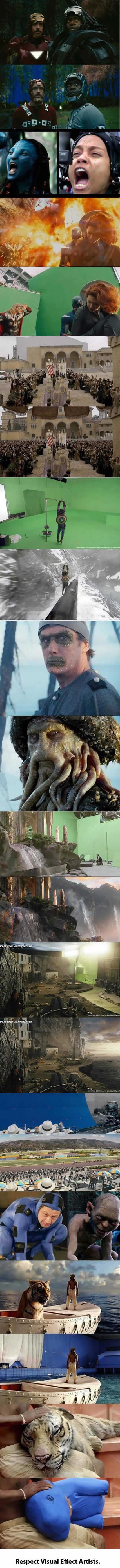 Kako bi filmovi izgledali bez efekata