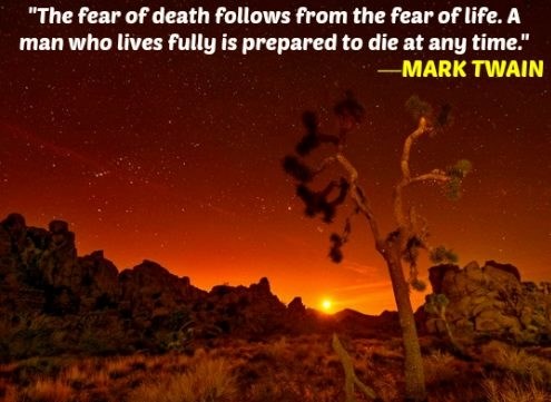 Ako živiš život punim plućima svejedno ti je kad je kraj