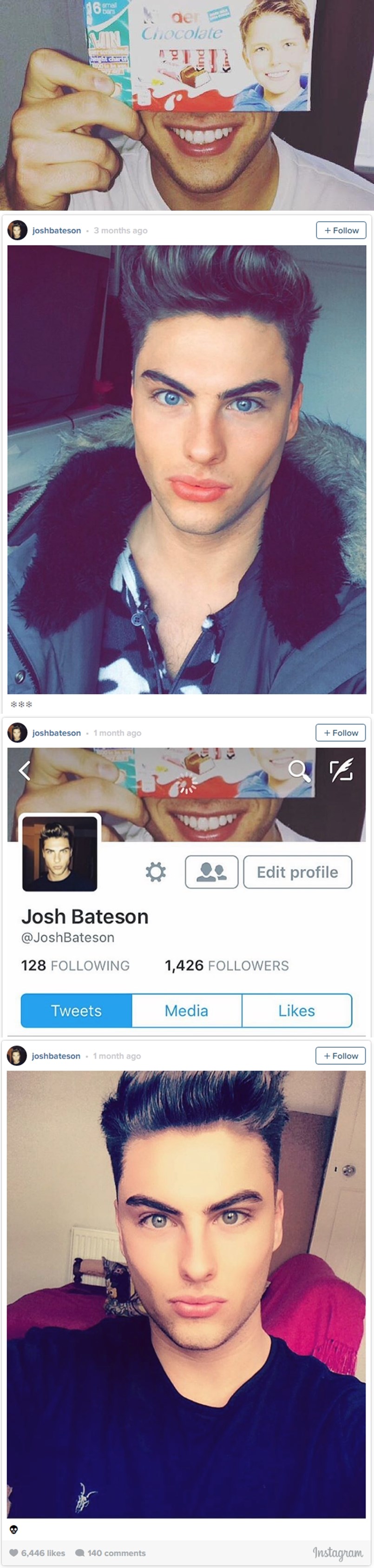 Ljepuškasti klinac s omota čokolade danas izgleda poput Kena!