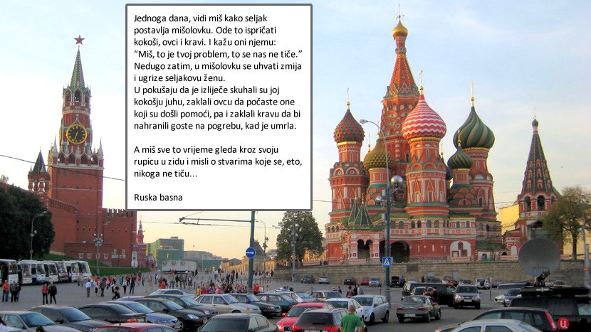 Ako vam ova ruska basna ne otvori oči, svima nam se loše piše!
