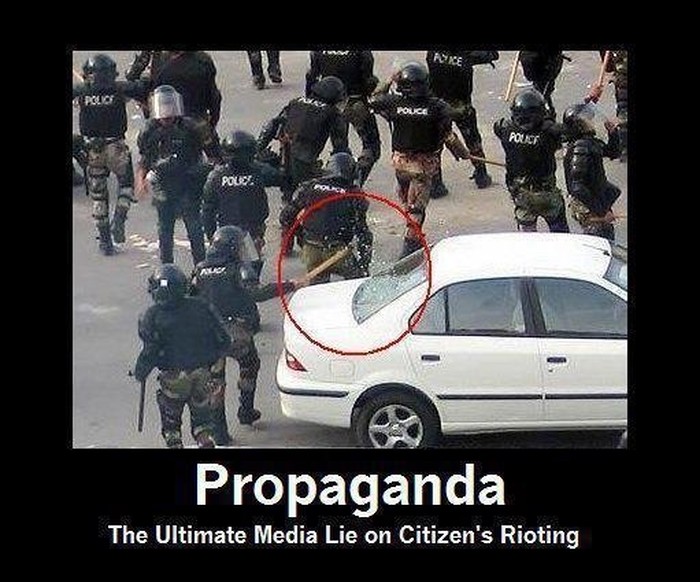 Policija razbija, građani ispadnu krivi?