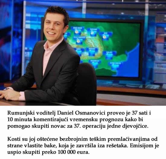 Odradio 37-satnu emisiju za pomoć zlostavljanoj djevojčici