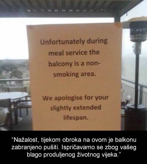 Trolanje gostiju u engleskom restoranu