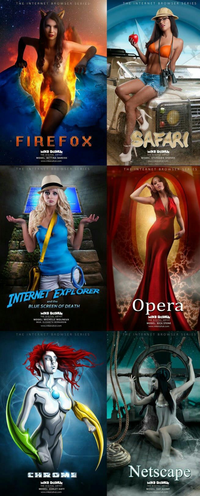 Ovo su definitivno najprivlačniji preglednici - koji je vama najdraži?