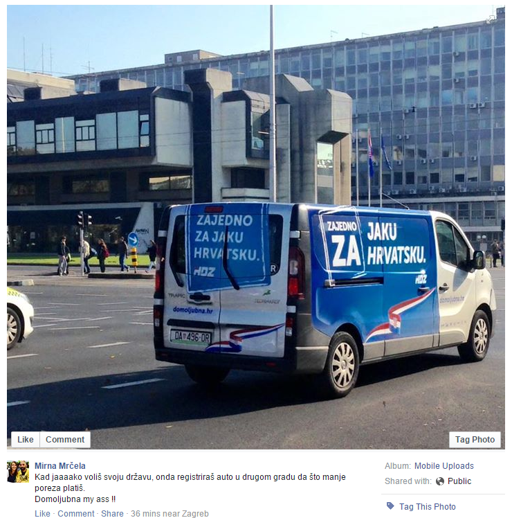 HDZ promiče "domoljublje"