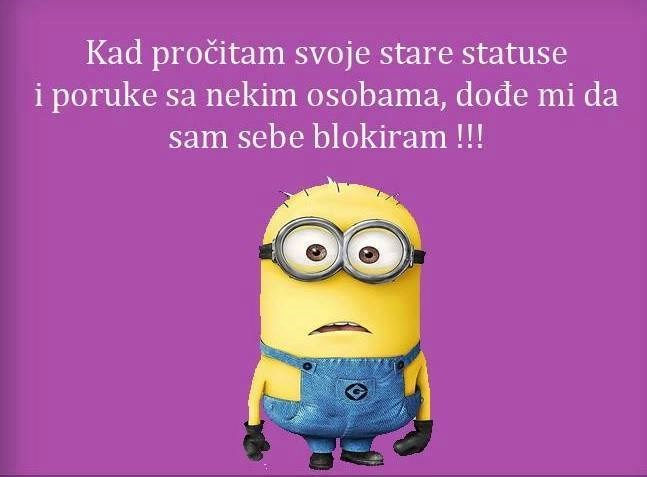 Jeste pogledali one svoje Fejs statuse otprije godinu dana?