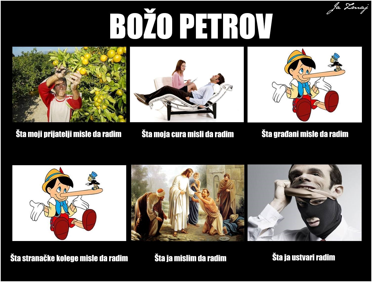 Sindrom "Božo Petrov" opisan u stručnoj literaturi