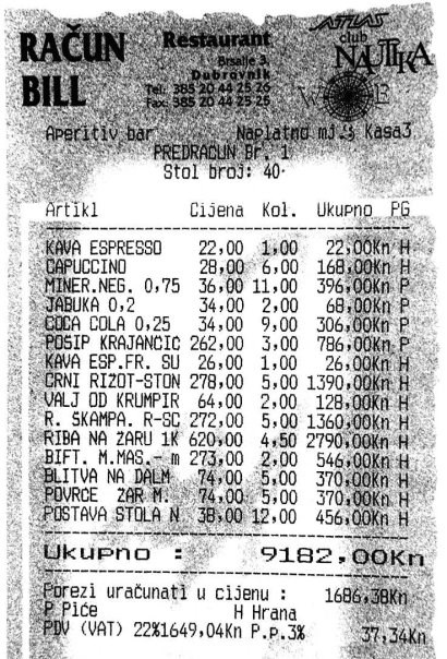 Večera u Dubrovniku će vas koštati..