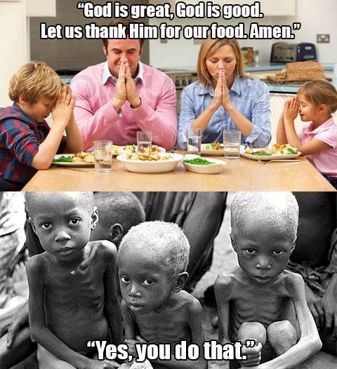 Hrana ne pada s neba, neki mole, pa ne dobiju